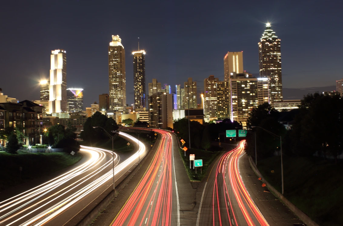 Stretch limo touring historical Boston landmarks