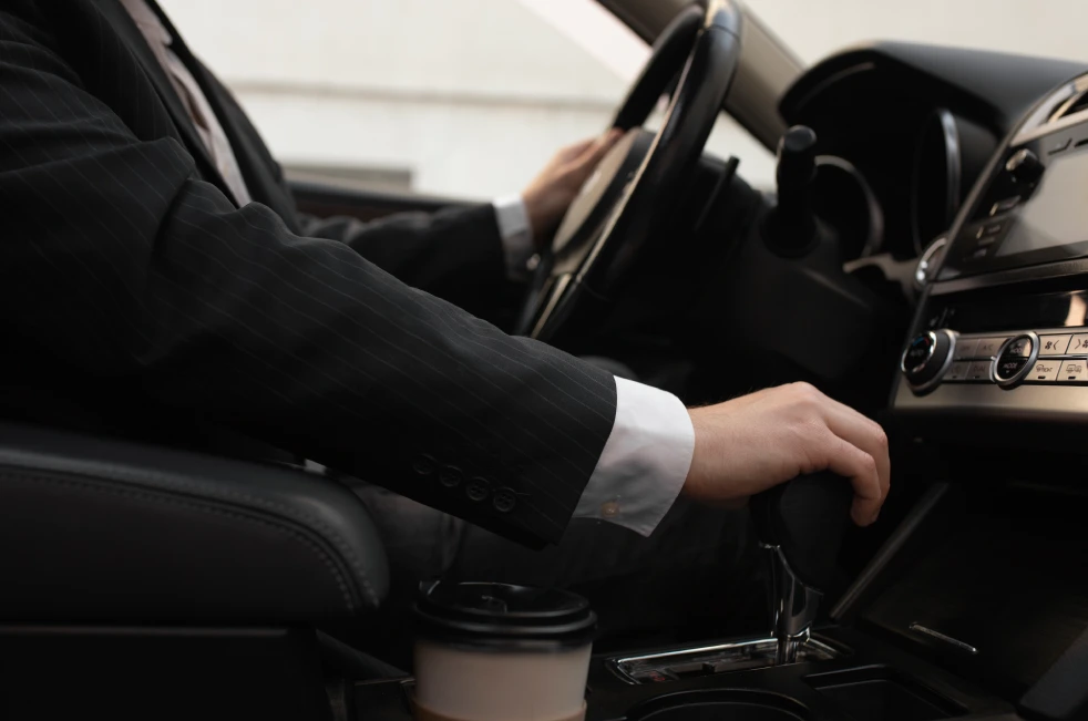 Chauffeured limousine in Boston ready for hourly limo service