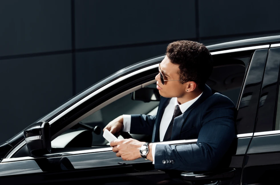 point to point car service boston with private black limo